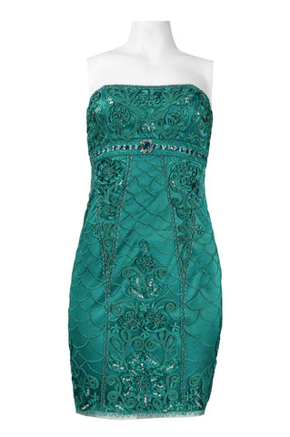 Emerald Cocktail Dress