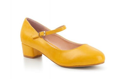 Yellow Maryjane  Heel