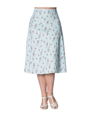 Peacock A-Line Skirt